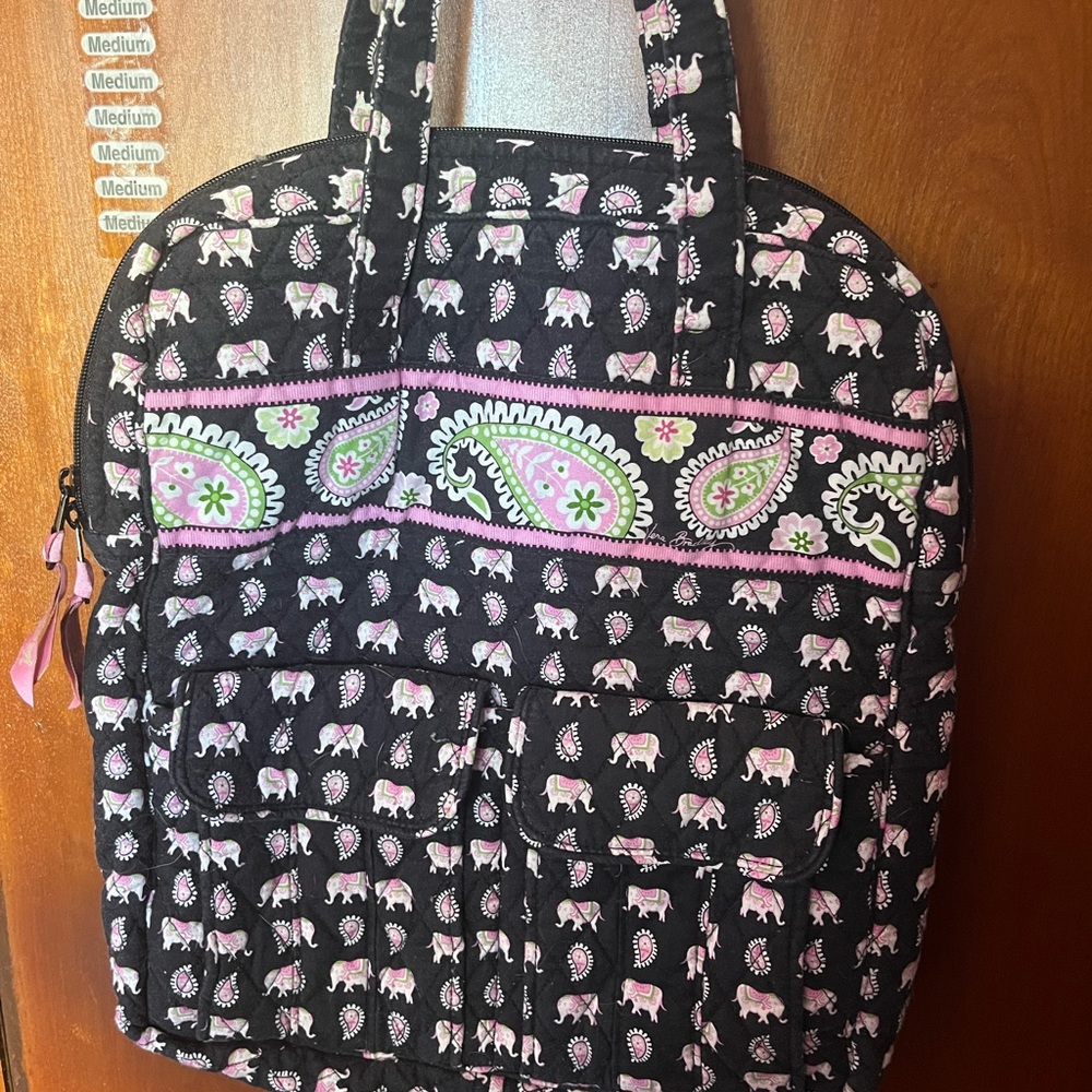 Vera Bradley Pink Elephants Tote